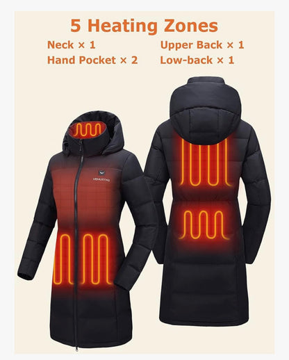Women's Heated Down Jacket