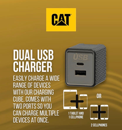 Cat USB Fast Charge Home Adapter