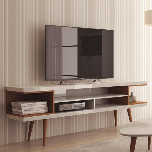 Manhattan Comfort Utopia Collection Mid Century Modern TV Stand
