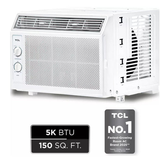 (New) TCL 5000 BTU Window Air Conditioner