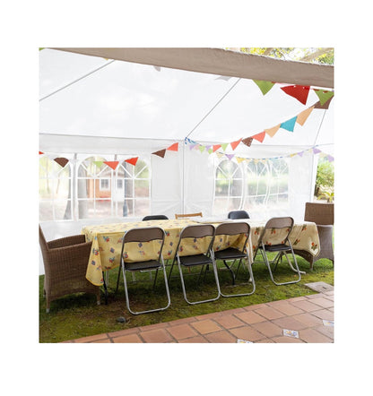 Quictent 10ft. X 20ft. Party Tent Gazebo Wedding Canopy tent for Parties BBQ Shelter Pavilion with Removable Church Sidewalls & Elegant Church (White) (New in Box)