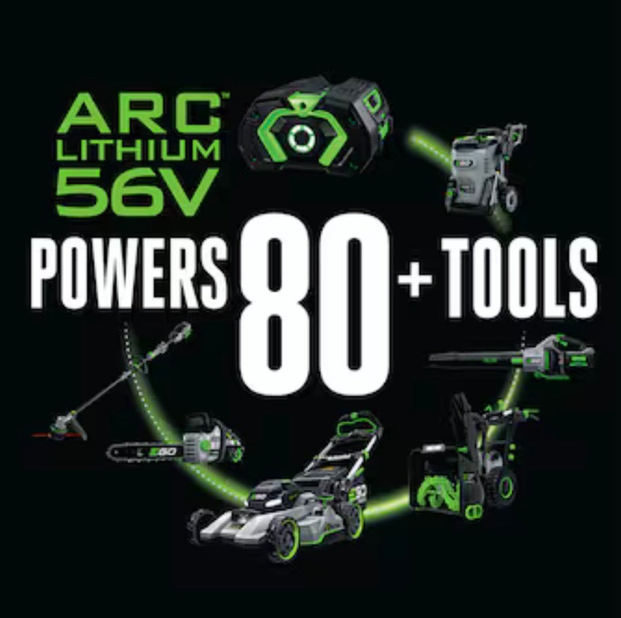 EGO 56-Volt, Lithium Ion (Li-Ion) Battery Charger with Battery (In Good use Condition)