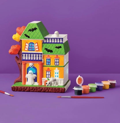 Mondo Llama  - paint - your own lit haunted house kit