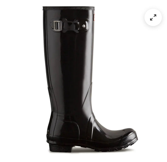 HUNTER Tall Rain Boot (Black)