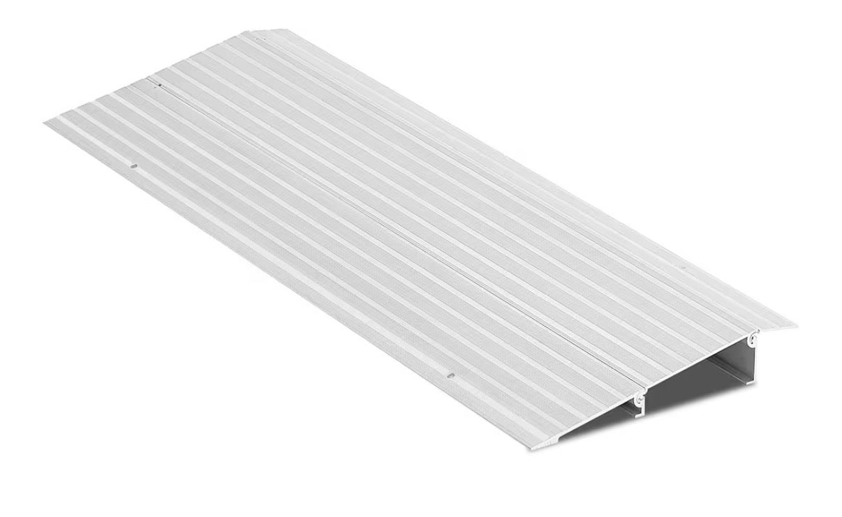 Door Threshold Ramp 2 Inch Rise Door Ramp Aluminum Entry Ramp or Doorw ...