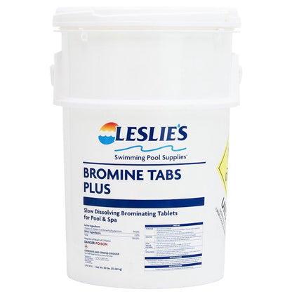 Leslie's Bromine Tabs Plus, 50 lbs (New)