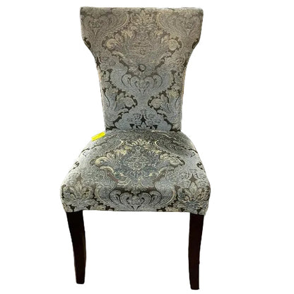 Teal Damask Carmilla Dining Chair