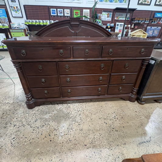 Oskar Huber Long Dresser w/ Mirror