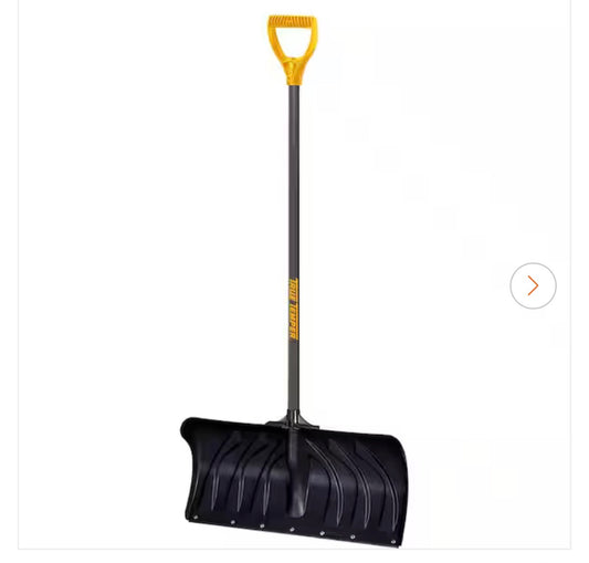 38.3 inch Steel Handle Plastic Snow Shovel