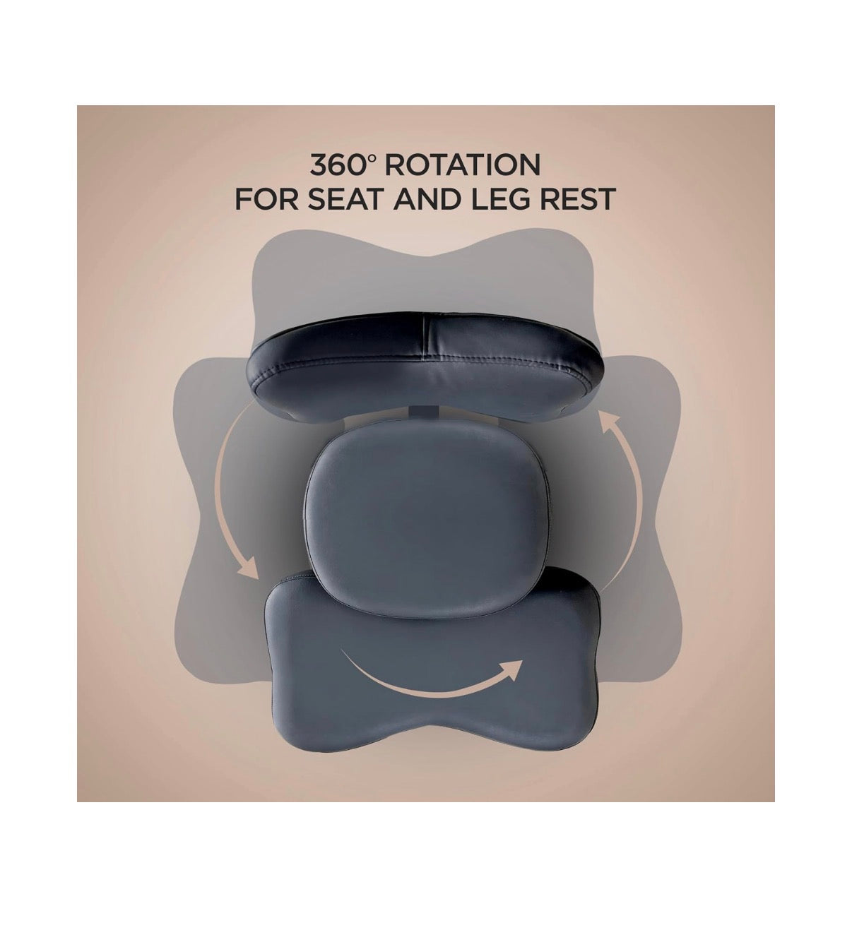 Meditation Chair Cross Legged ADHD Office Chair for Adults: Wheels Ergonomic Back Support and Leg Rest for Multi Position Criss Cross Sitting Kneeling Fidgeting and Yoga, Height Adjustable (Black) (New in Box; needs to be assembled)