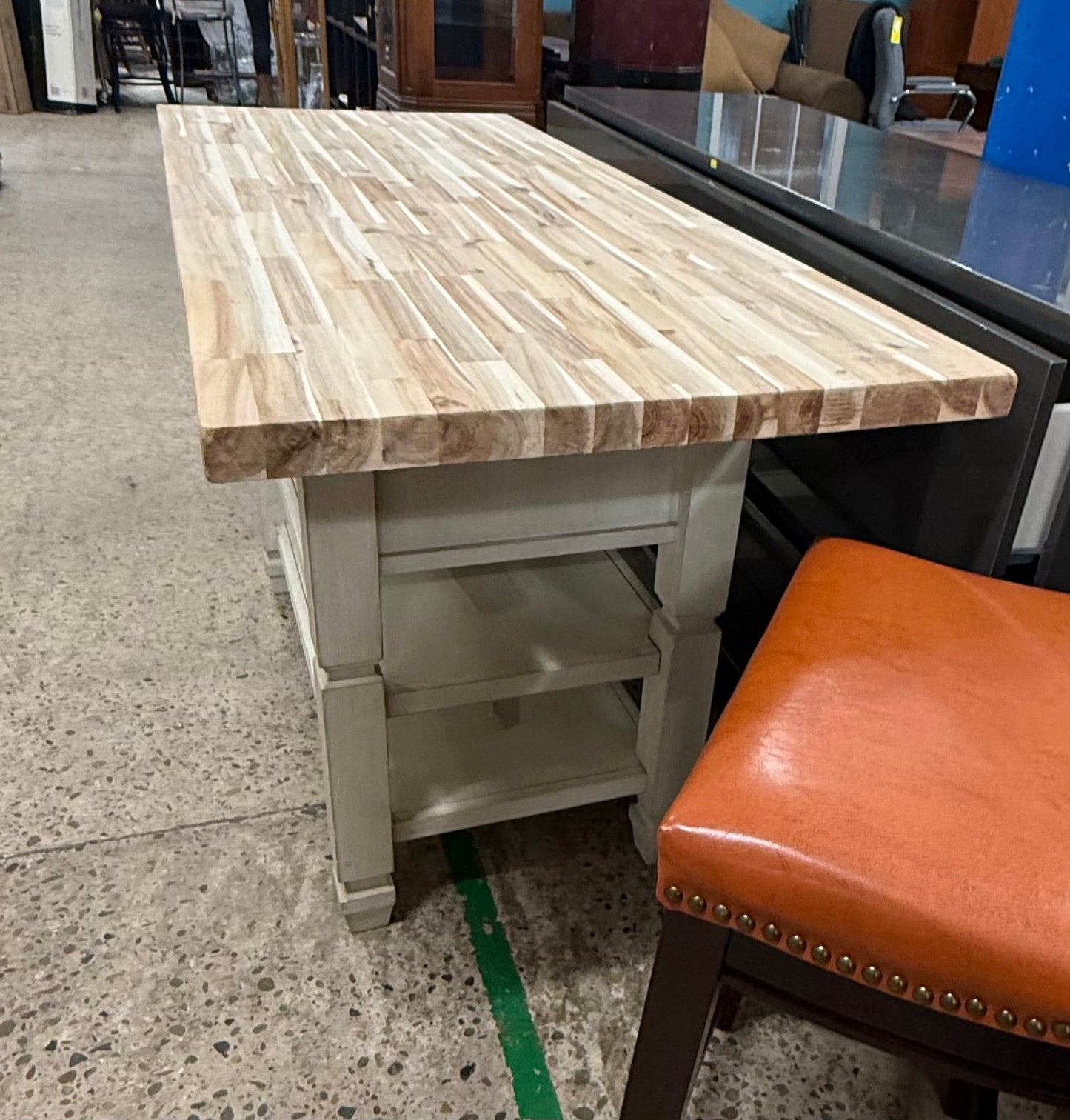 Custom Butcher Block Table