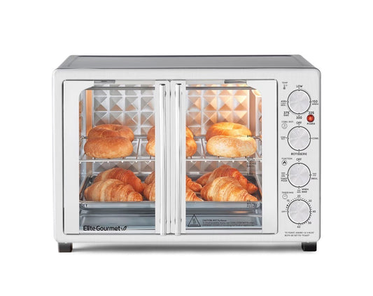 Elite Gourmet ET04524 45L Countertop Convection Toaster Oven