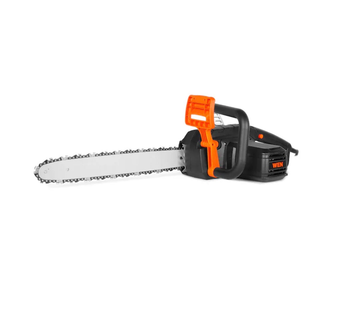 18 Inch Corded Electric 15 Amp Chainsaw (Orange/Gray) (New in Box)