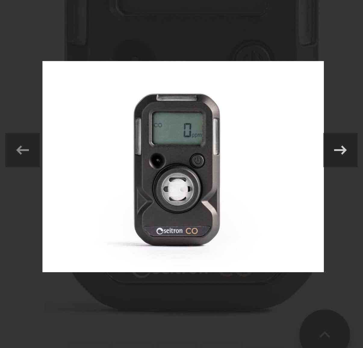 Seitron be Safe SG CO Single Gas Personal Gas Detector, CO Sensor, 0-300 ppm