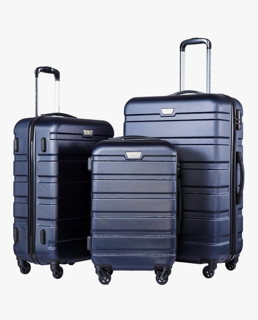 CoolLife 3 Piece Luggage Set