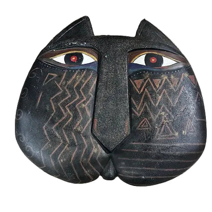 Laurel Burch Mysticat Mask Sculpture