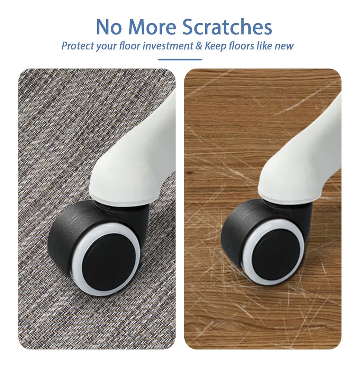 Chair Mat for Hardwood & Tile Floor 36" X 48"