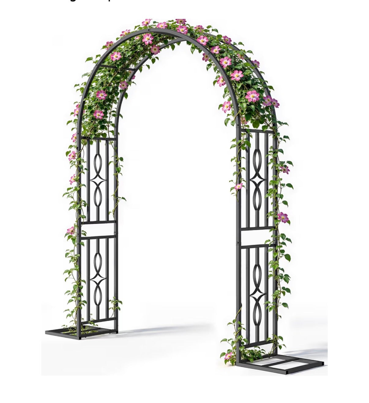Metal Garden Arch-New in box