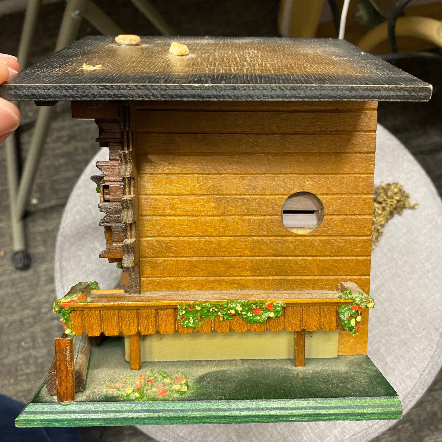 Edelweiss Der Fröhliche Wanderer Romance Cuckoo Clock Swiss Musical Movement