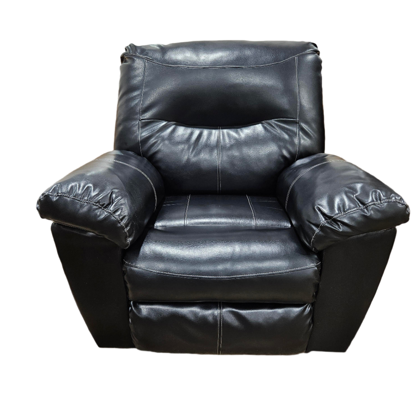 Black Manual Recliner Chair