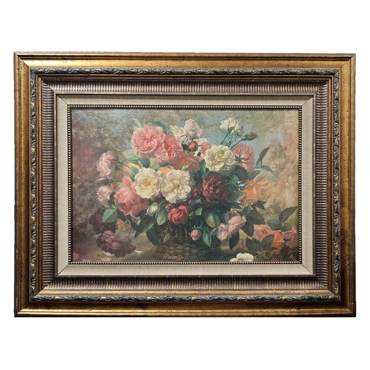 Albert Williams Vintage Floral Repro Painting