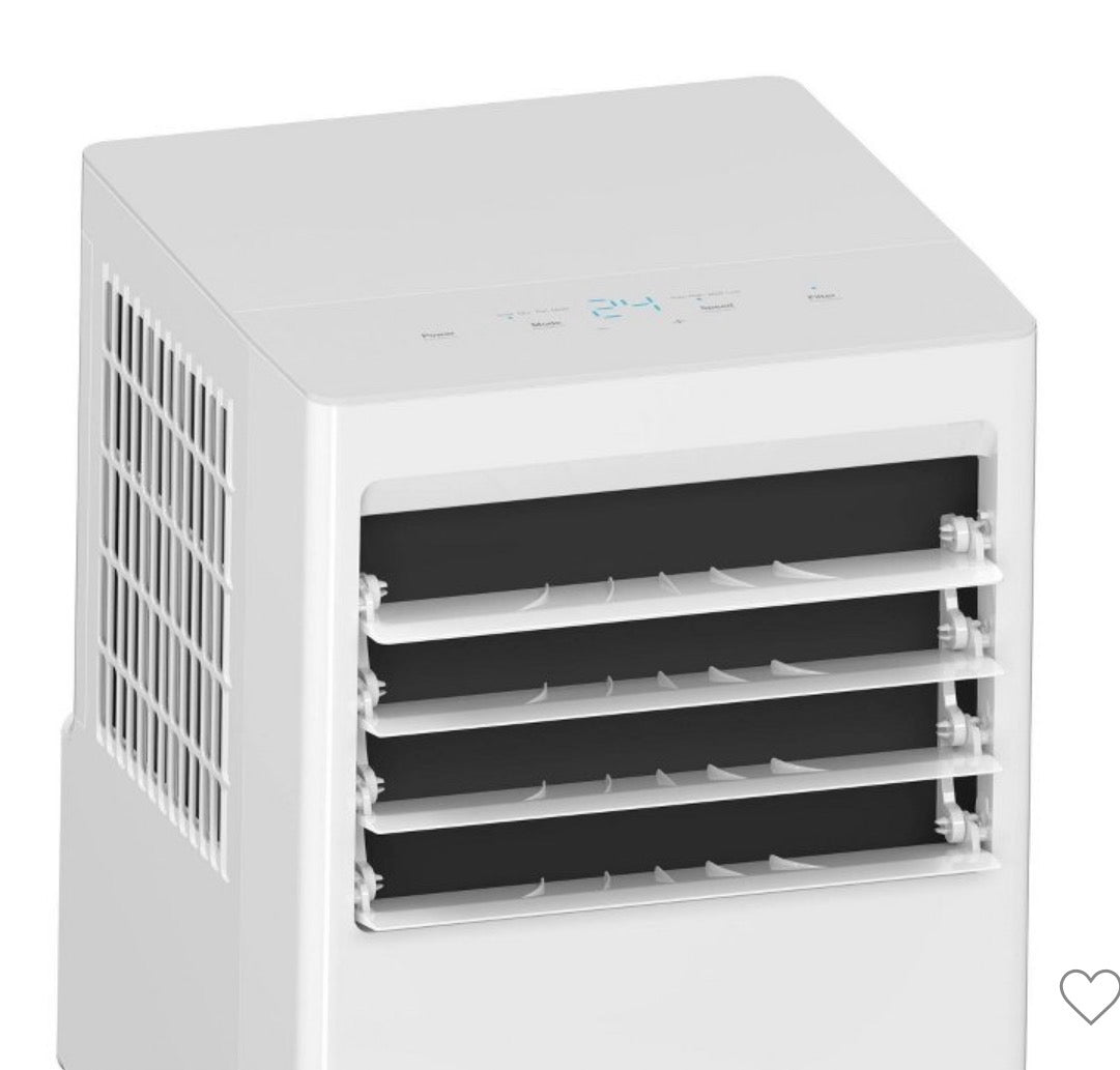 GE Appliances 6000 BTU Portable Air Conditioner Unit - White