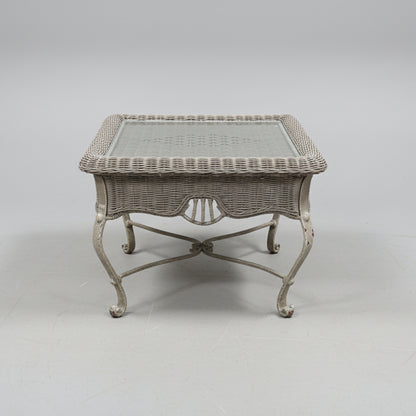 Wicker-style Side Table