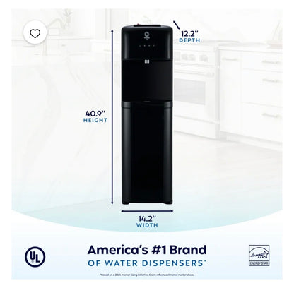 Primo Water Bottom Loading Classic 2 Temp Water Dispenser (Black) (New in Box)