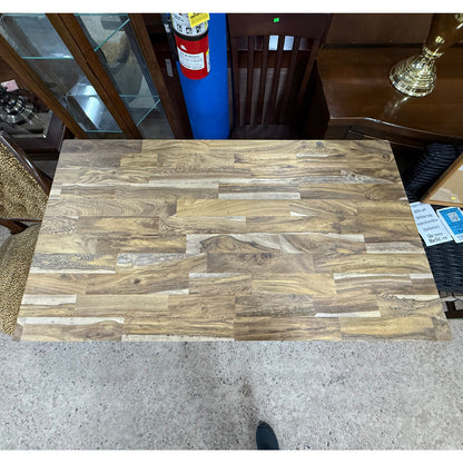 Custom Made Butcher Block Pub Table