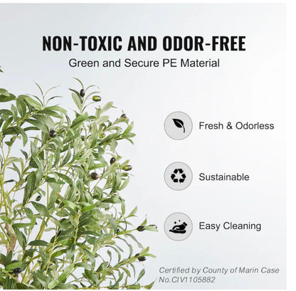 Artificial Lifelike Olive Tree