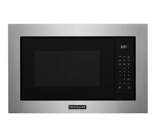 Frigidaire 2.2 cu. ft. Built-in Microwave Oven with Sensor Cook- built-in trim kit 30 inch sold separately (PMTK3080AF)