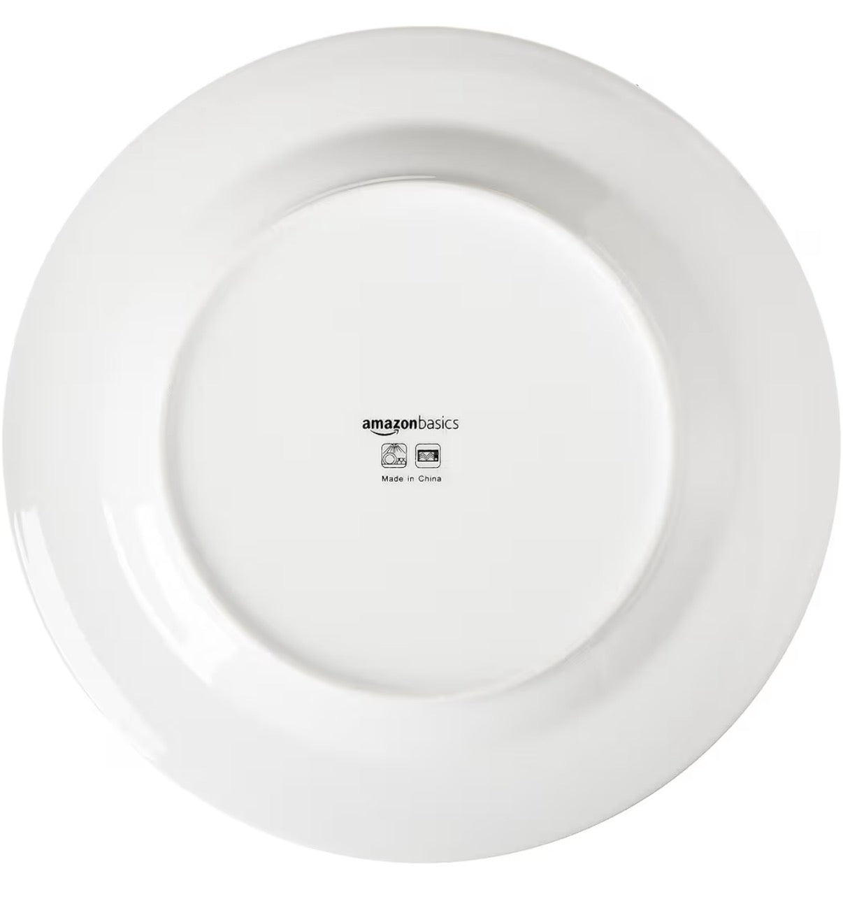 16 Piece Porcelain Dinnerware Set, Microwave and Dishwasher Safe, Service for 4, Plates, Bowls and Mugs (White) (New in Box)