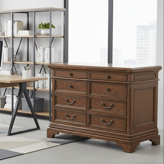 Aspenhome Hawthorne 5-Drawer Combo File