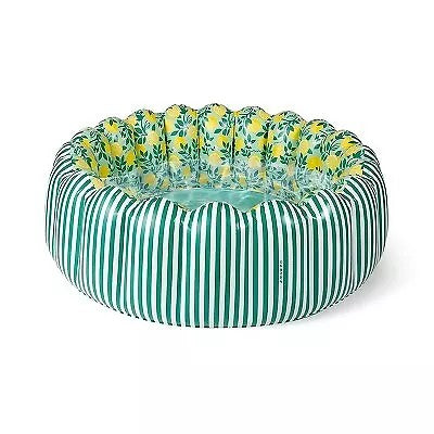 MINNIDIP Tufted Pool - Striped Limone