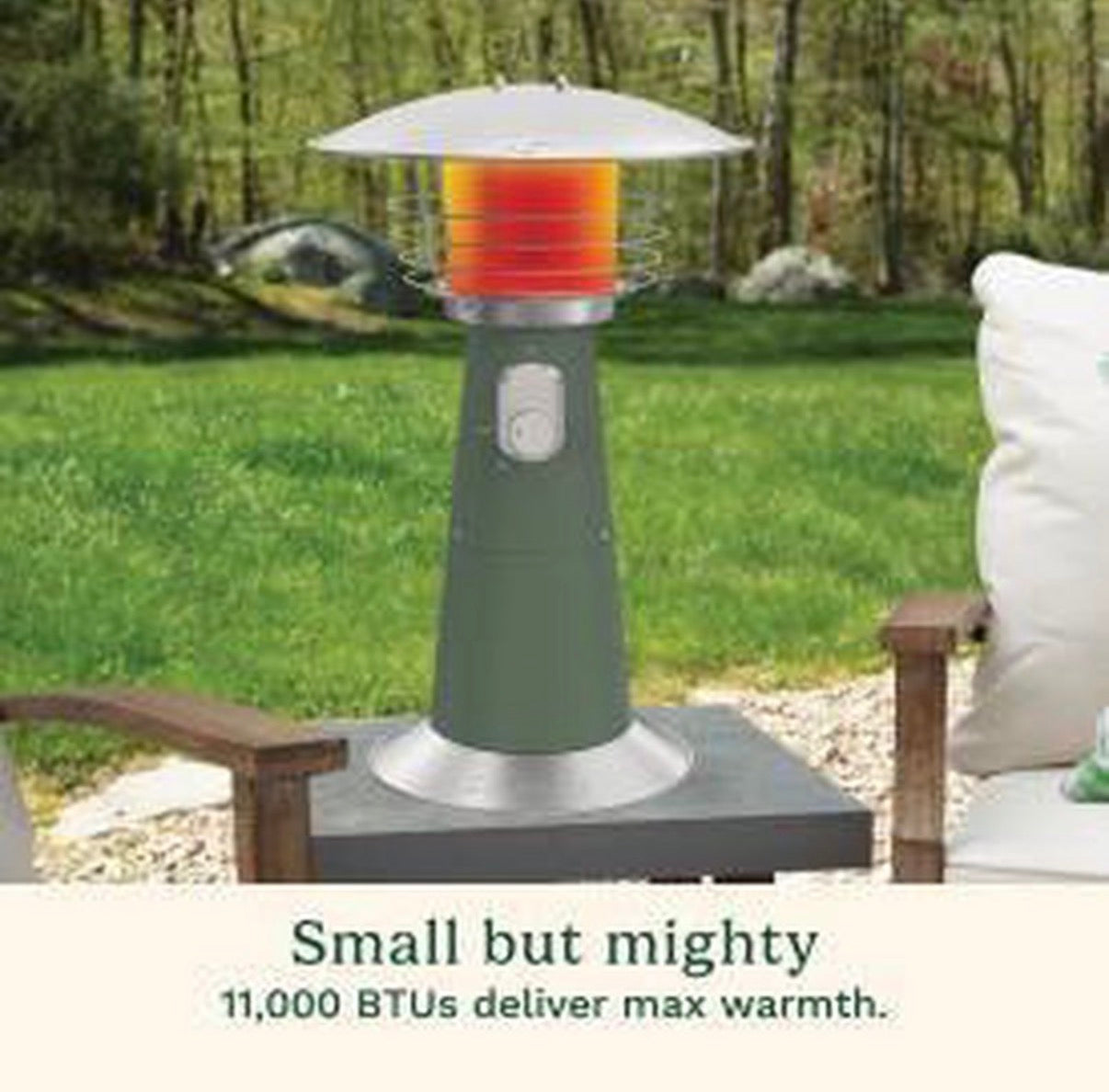 Cuisinart Tabletop Patio Heater - Sage Green