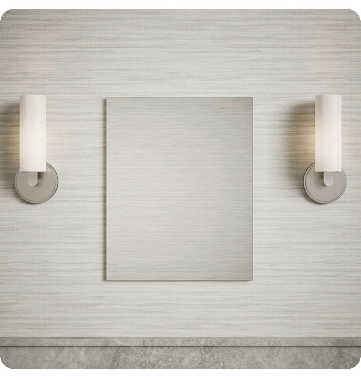 Kohler Embark 16 Inch X 20 Inch Recessed Mount Anodized Aluminum Mirrored Rectangle Medicine Cabinet (New in Box)