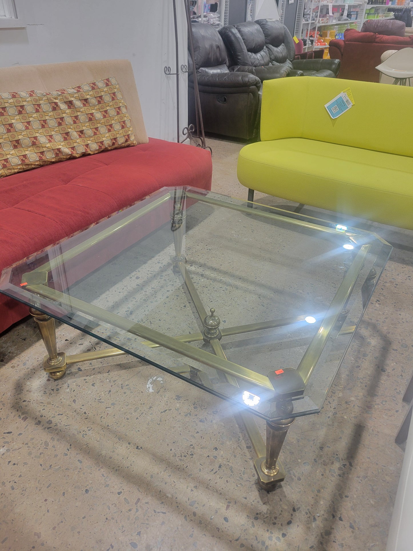 Brass Coffee Table