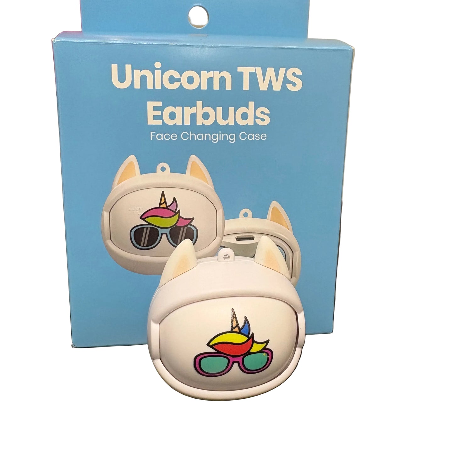 Unicorn Face Changing Earbuds