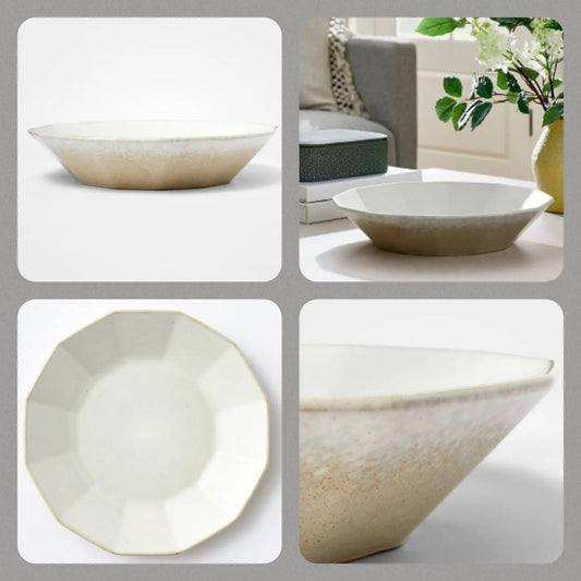 Ceramic Angular Bowl - Threshold designed with Studio McGee