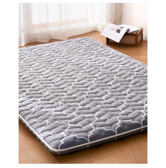 6th Generation Japanese Floor Futon Mattress Extra Thick 9 Layer Modern Futon with 100 Percent High Density Foam, Portable Floor Mattress Sleeping Pad for Adults, Guest Room, Dormitory (Twin Size 39 Inch X 75 Inch) (New in Package)
