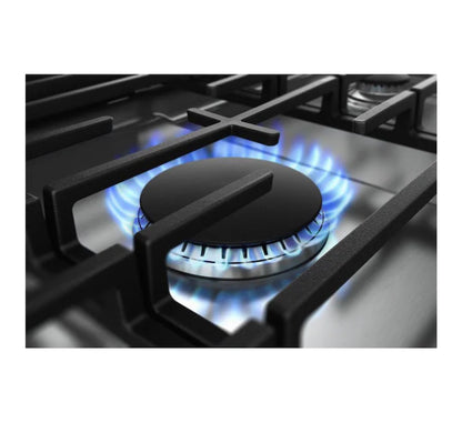Whirlpool- 36 inch 5 Burner Stainless Steel Gas Cooktop (griddle included)