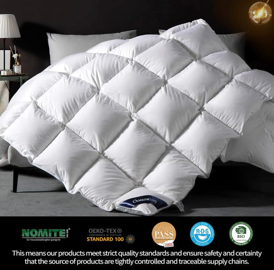 Ocean Sleep Miss Goosedown King Comforter