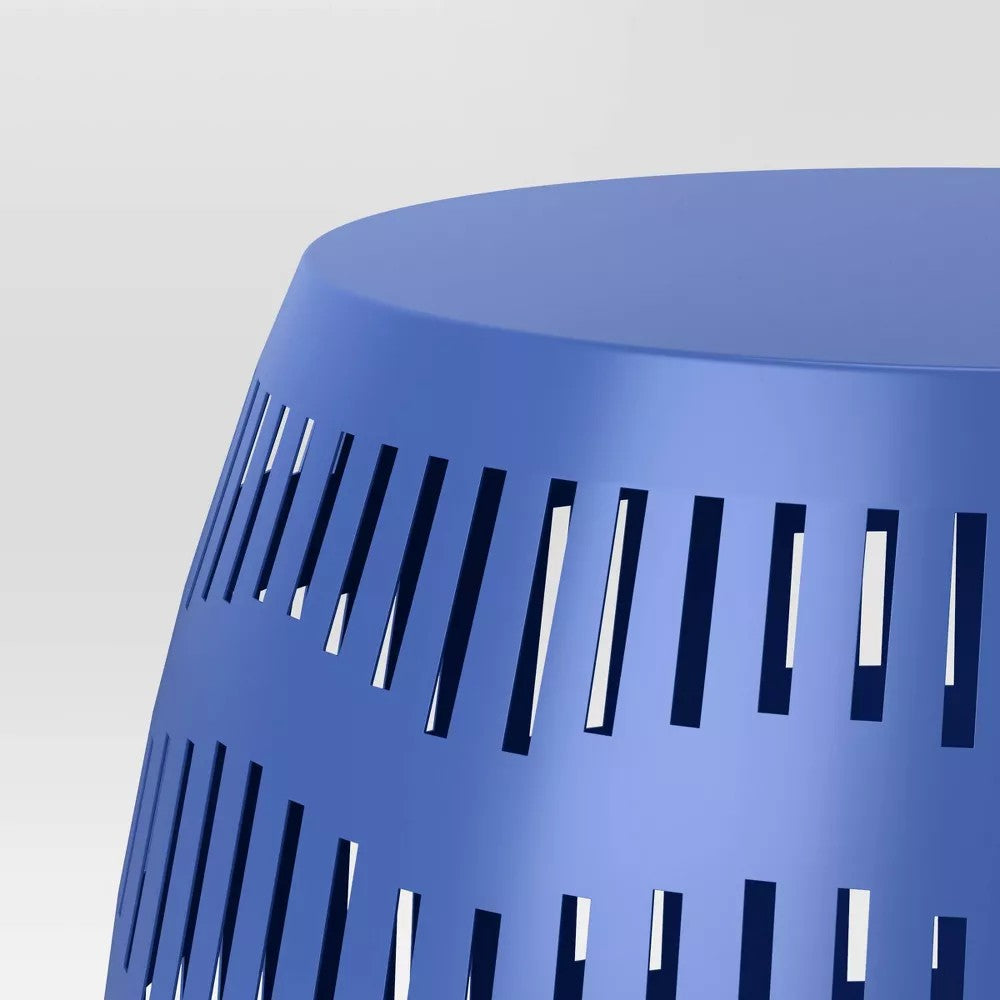Metal Cutout Round Patio Accent Table - Room Essentials™