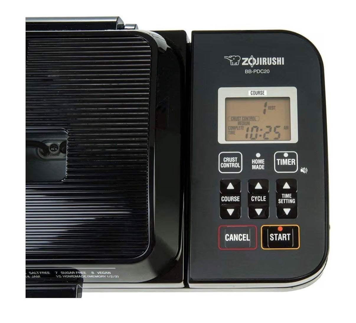 Zojirushi Home Bakery Virtuoso Plus Breakmaker