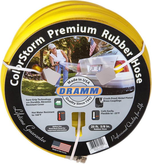 Dramm ColorStorm Premium Rubber Garden Hose