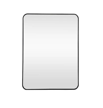 Home Accent 22 Inch Width X 30 inch Height Rectangle Black Framed Wall Mirror (New in Box)