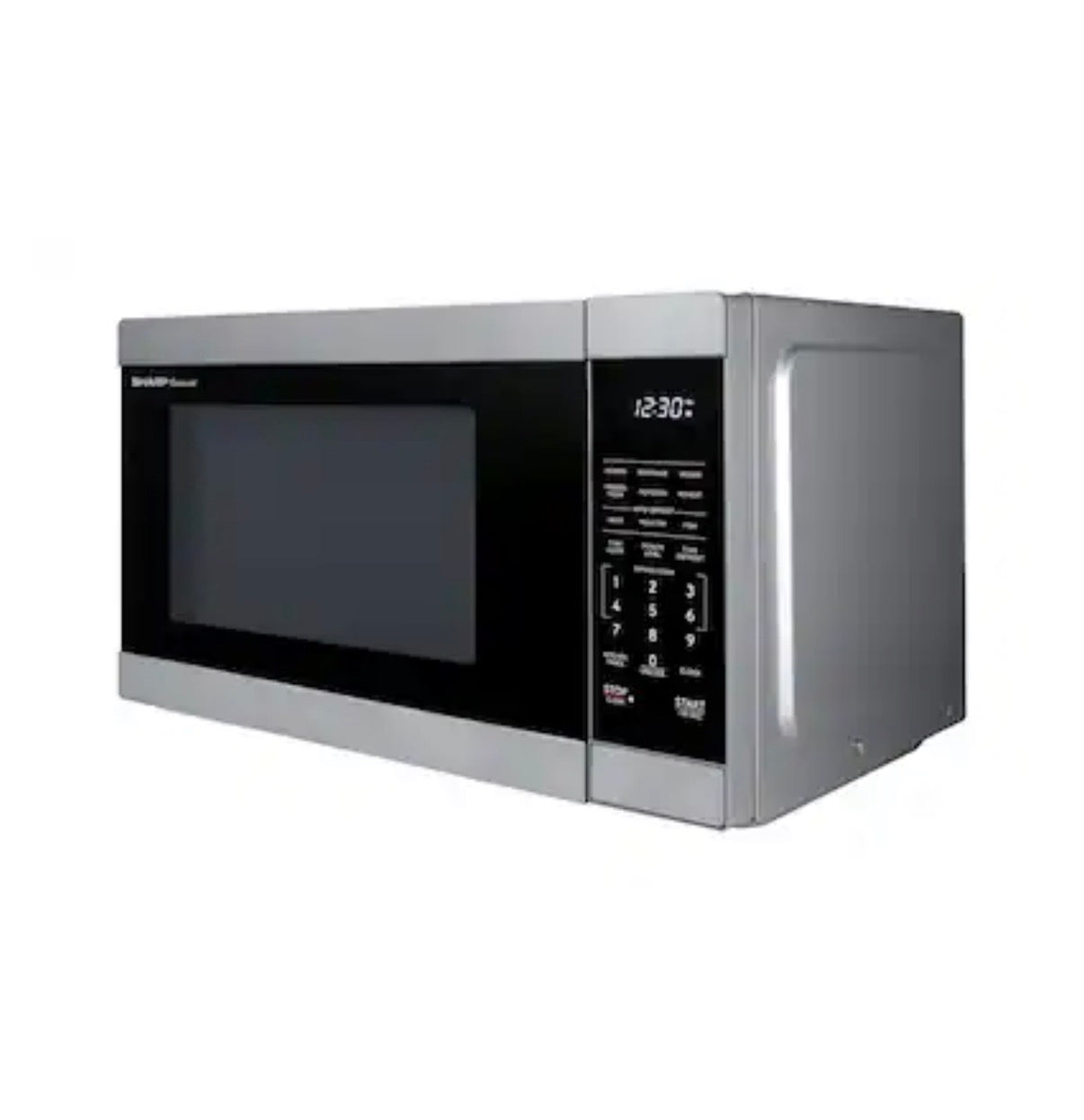 Sharp 1.1 CuFt. Countertop Microwave with Sensor Cooking (Stainless Steel) (New in Box)