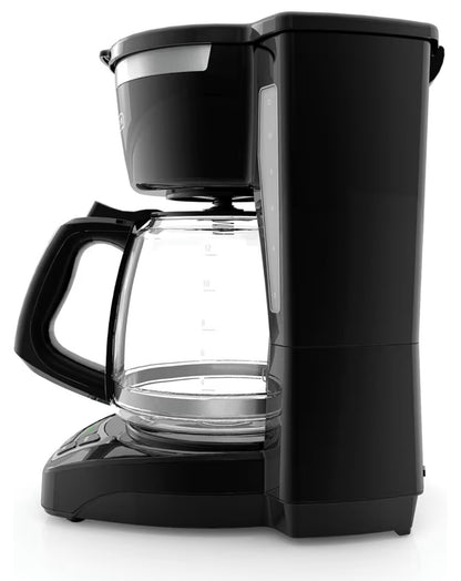 Black & Decker 12 Cup Drip Coffee Maker with Vortex Brewing for Rich Coffee Extraction, Programmable Timer, Sneak-A-Cup and Auto Shutoff (Black) (New in Box)