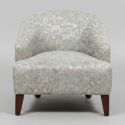 Barrel-Back Accent Chair