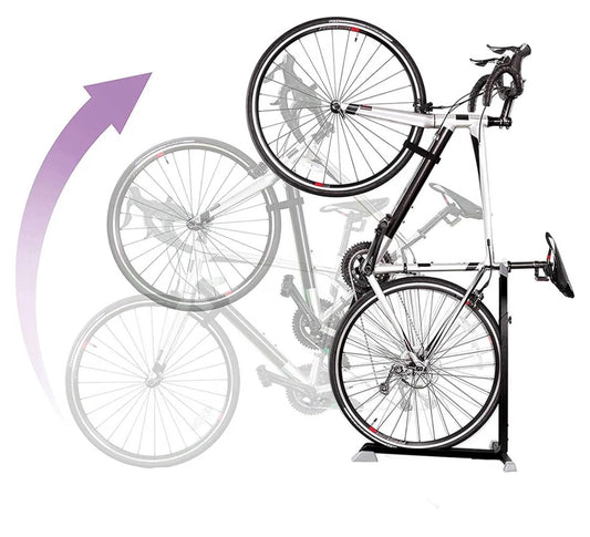 Bike Nook Bike Stand & Vertical Storage Rack The Original Vertical Bicycle Floor Stand for Garage Storage, Indoor and Outdoor Perfect Bike Accessories for Small Spaces with No Drilling (New in Box)